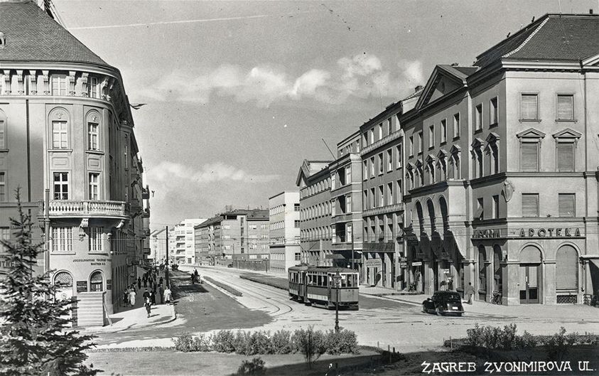 Zvonimirova ulica 1940. godine